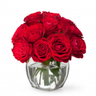Red velvet - Buchet cu 11 trandafiri rosii
