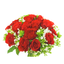 Valentino – Buchet cu 17 trandafiri rosii 