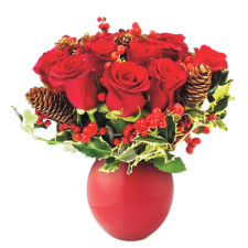 Carol – Buchet din 11 trandafiri rosii - Roflora
