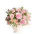 Charmant - Buchet din trandafiri si minirose roz